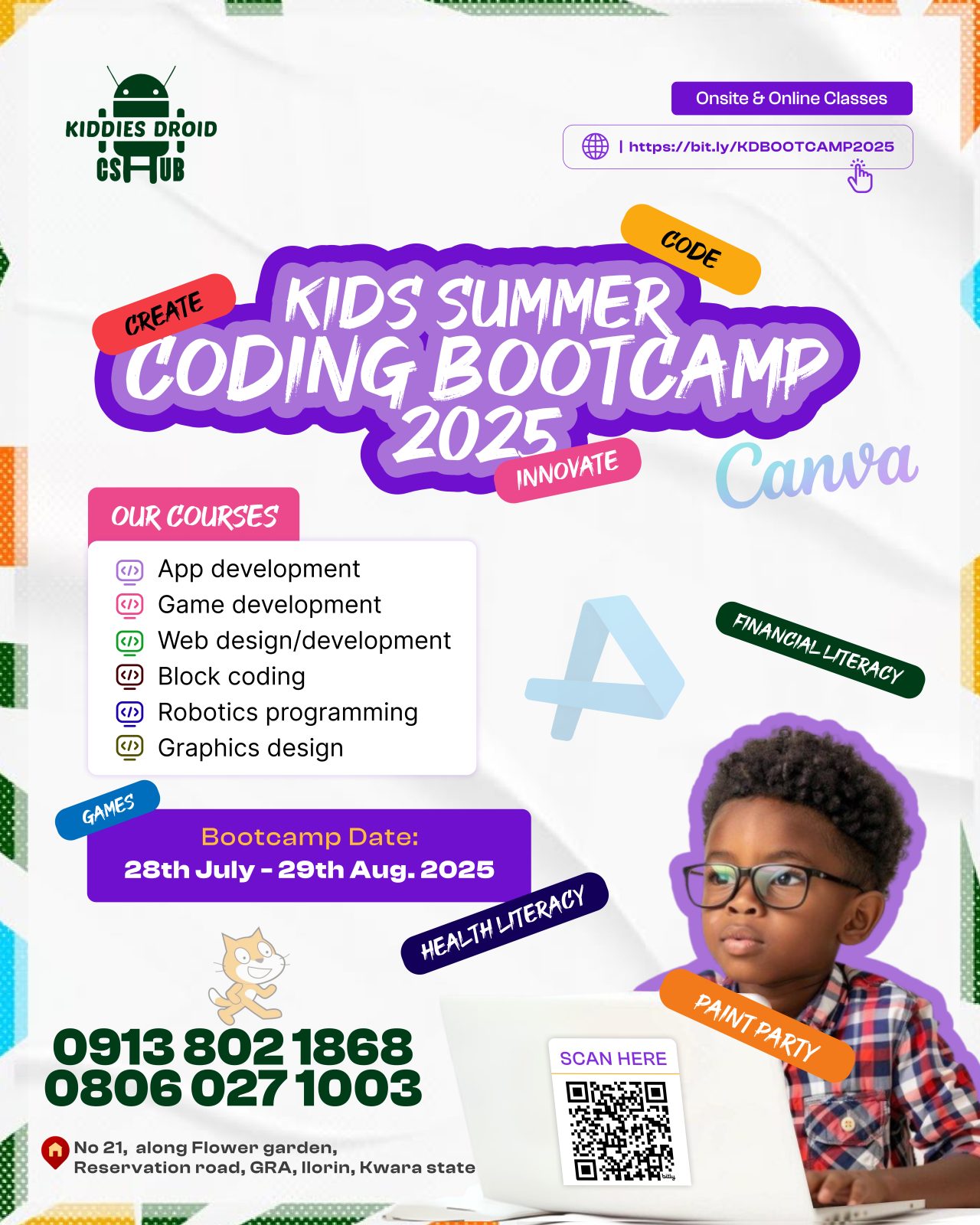 2025 Tech Invasion Bootcamp Kiddiesdroid